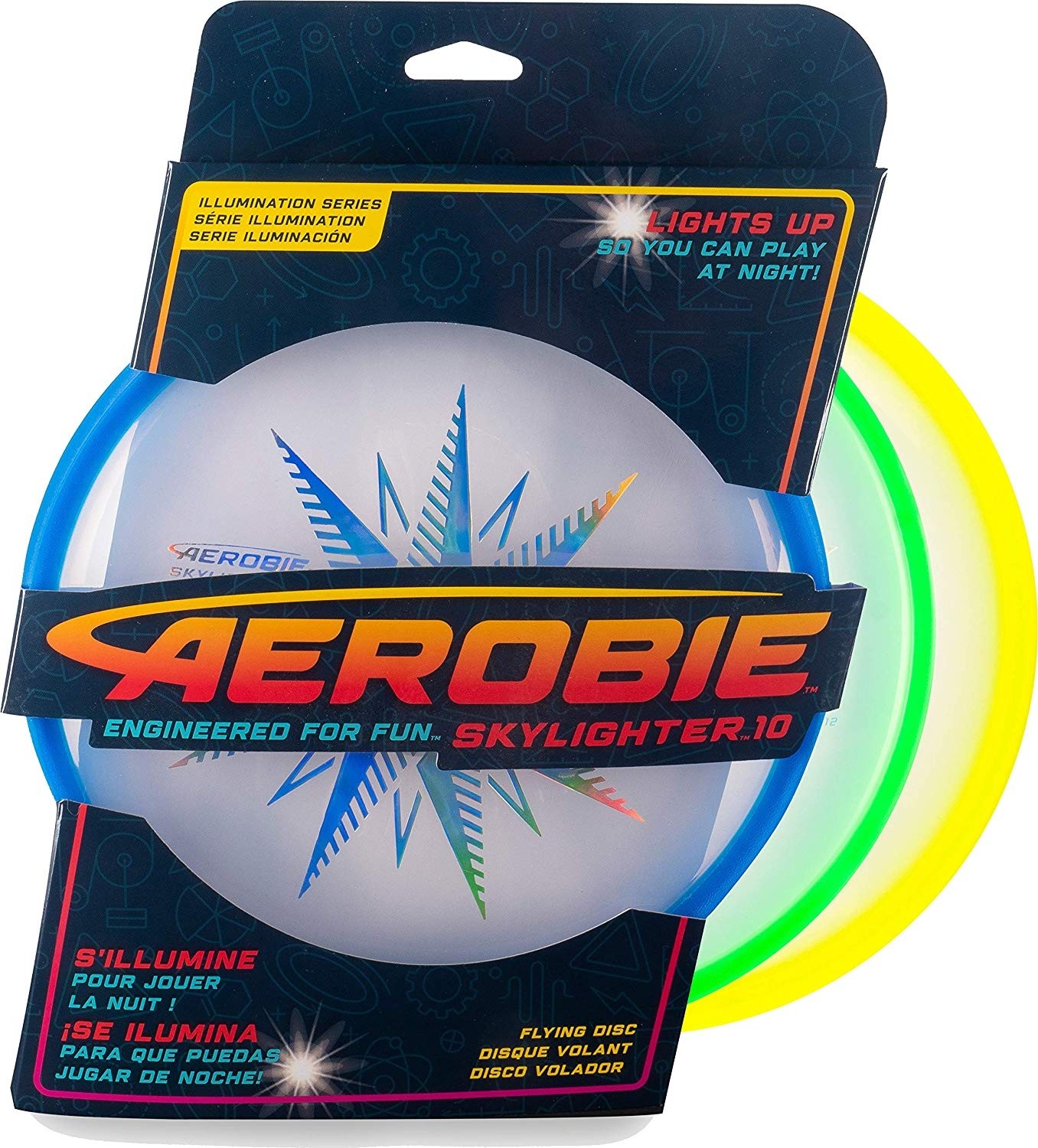 aerobie skylighter led frisbee